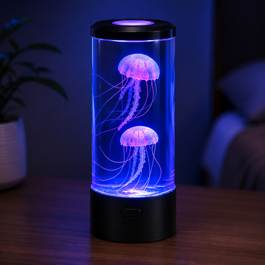 LED Jellyfish Aquarium Night Light