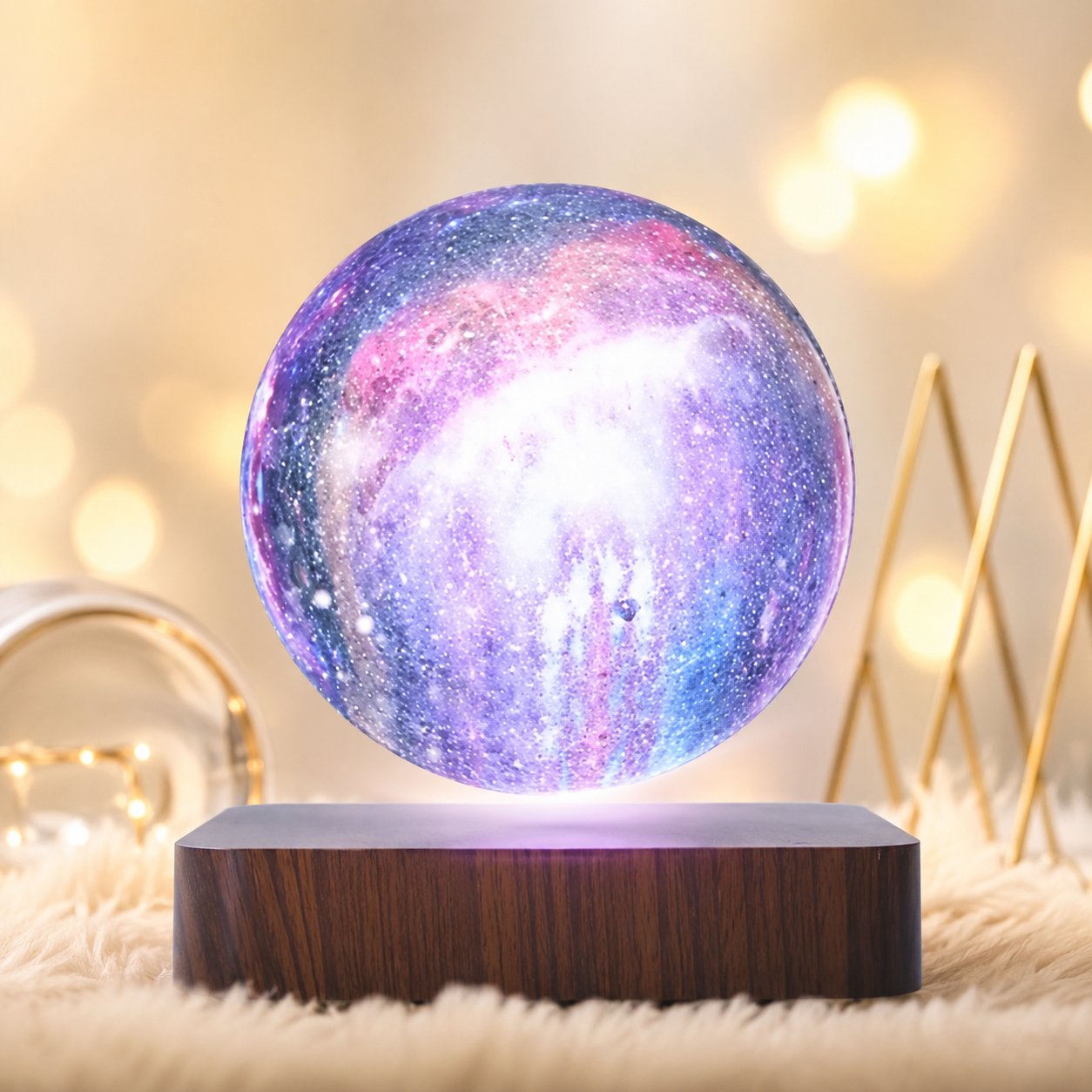 Magnetic Galaxy Moon Desk Lamp