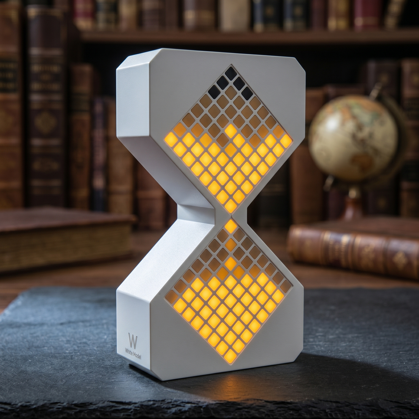 Gravity-Sensing LED Hourglass for Desk and Room Decor